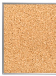 Slimline Natural Cork Notice Board